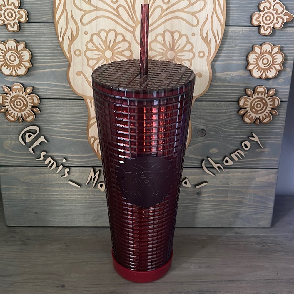 Starbucks Mexican Grid Berry